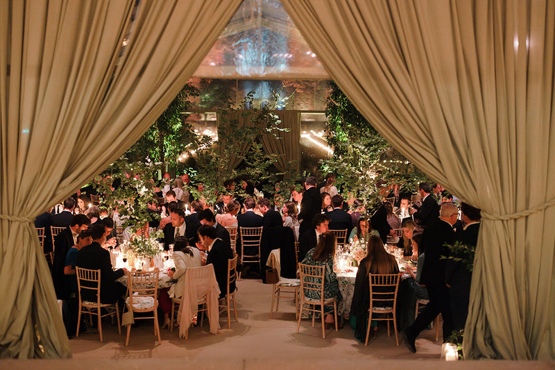 Margaux cofounder Alexa Buckley Roussel's wedding reception in Paris