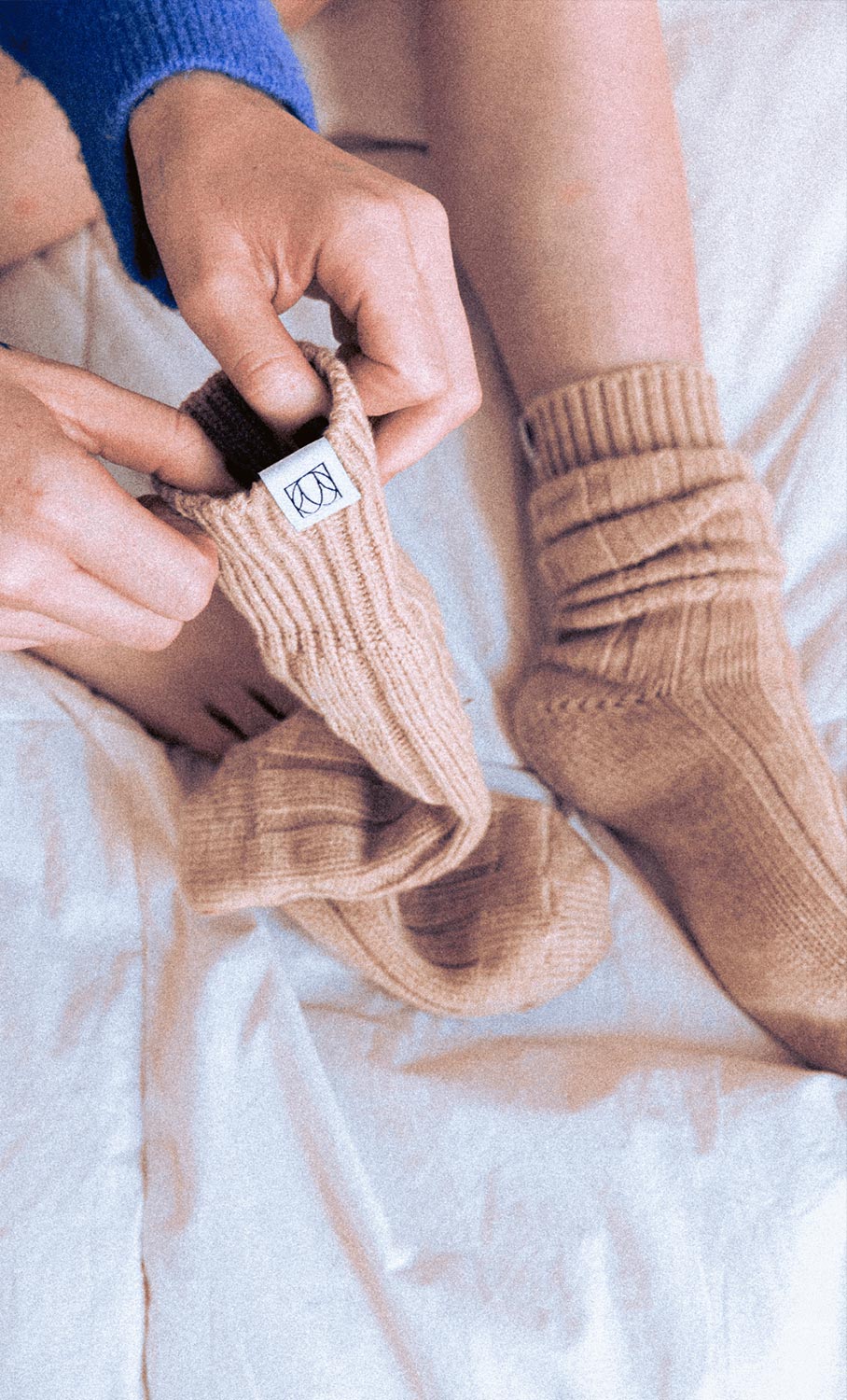 The Cozy Sock in Oatmeal